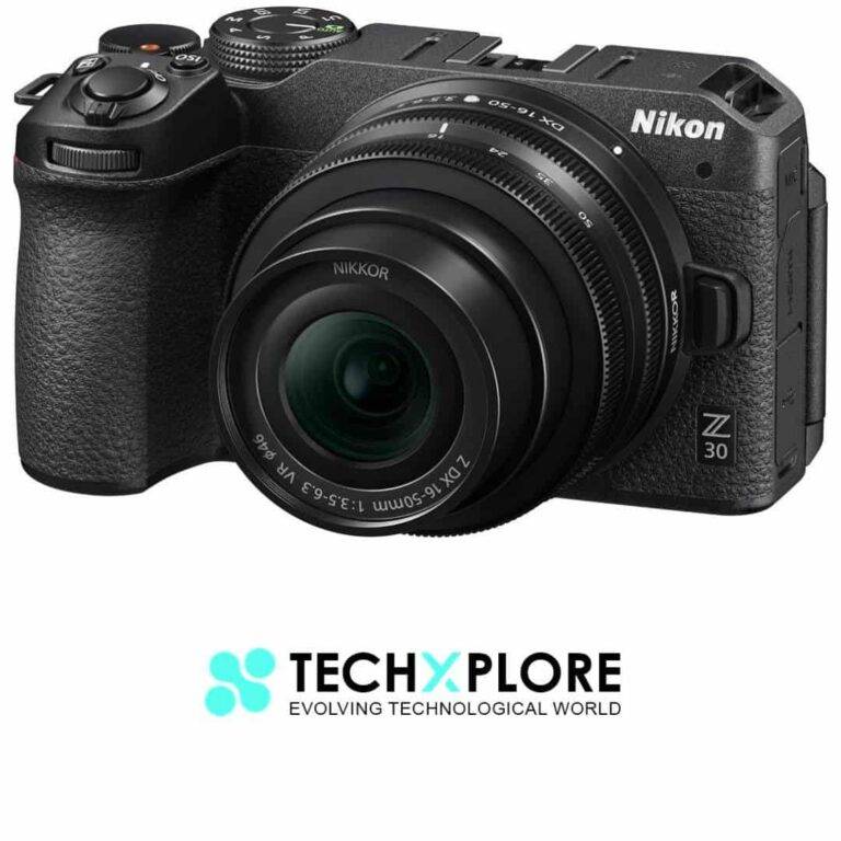 Nikon Z30 + Z DX 16-50 VR + Lexar SD 64 GB