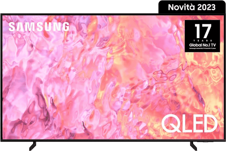 "Esplorando l'Eccellenza Visiva: Samsung QE55Q60CAUXZT QLED 4K - Un Mondo di Colori e Dettagli!"