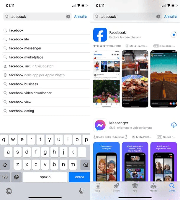 Come scaricare Facebook guida per il cellulare