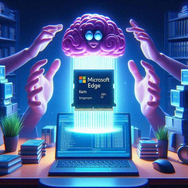 Microsoft Edge 125 beta: controllo RAM per navigazione web