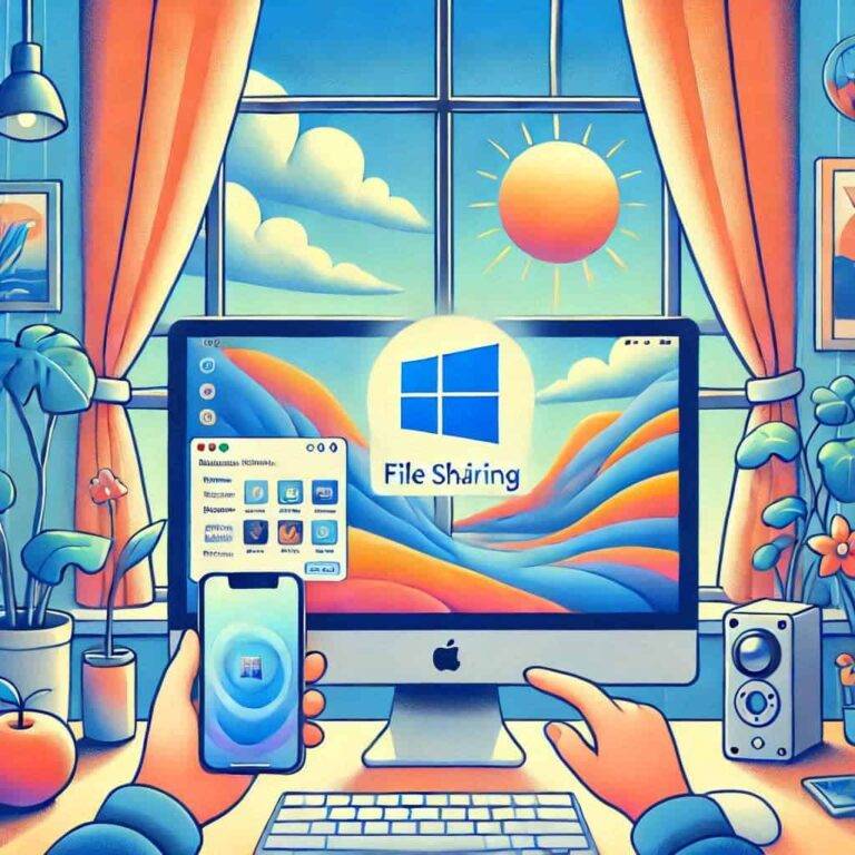 Windows 11: condivisione file con iPhone