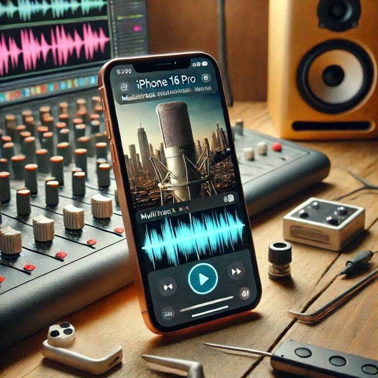 iPhone 16 Pro: Registrazione multitraccia con Voice Memos