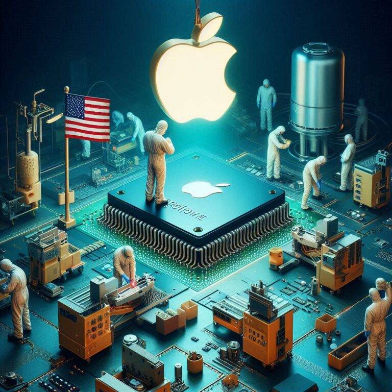 Apple: produzione di massa dei chip USA per iPhone