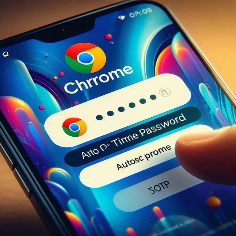 Autofill OTP su Google Chrome su sistema Android