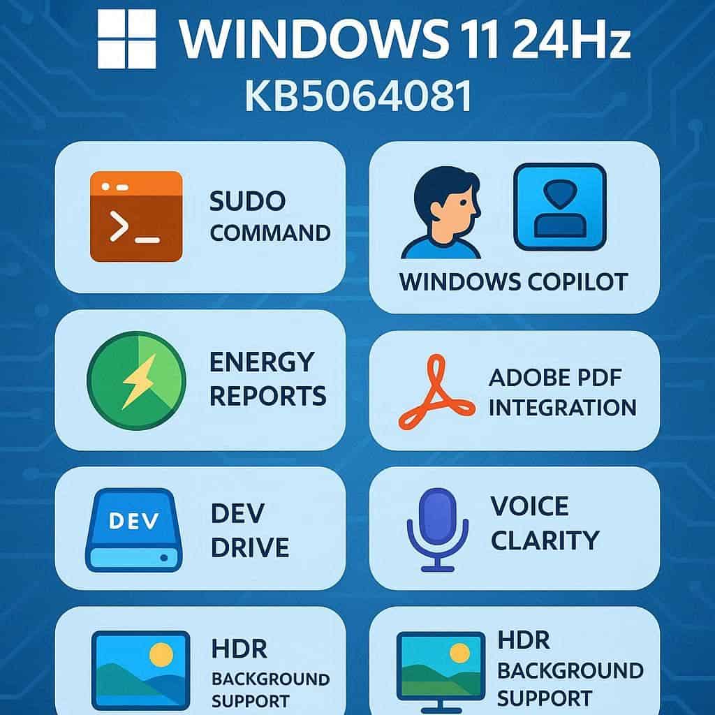 Windows 11 24H2 KB5064081 Novità - Smartertech.it Windows 11 24H2 KB5064081 Novità