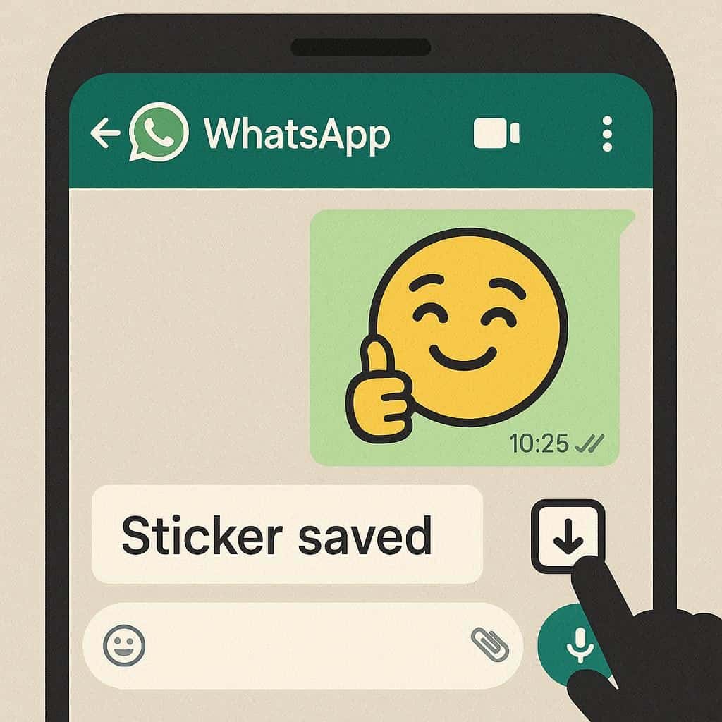 WhatsApp: salvataggio immediato degli sticker - Smartertech.it WhatsApp: salvataggio immediato degli sticker