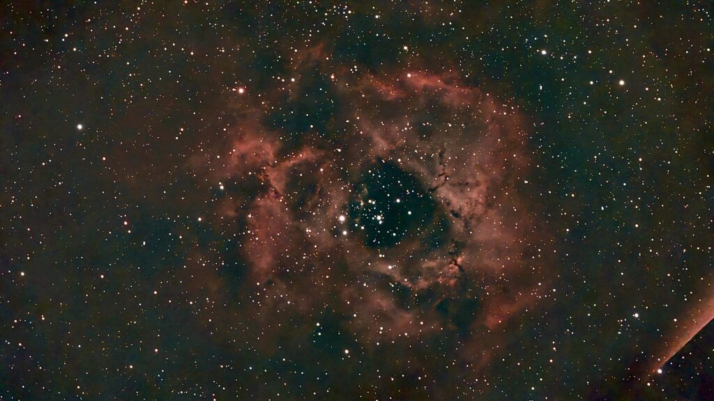 S50 Seestar Nebulosa Rosetta NGC 2237 - Smartertech.it S50 Seestar Nebulosa Rosetta NGC 2237