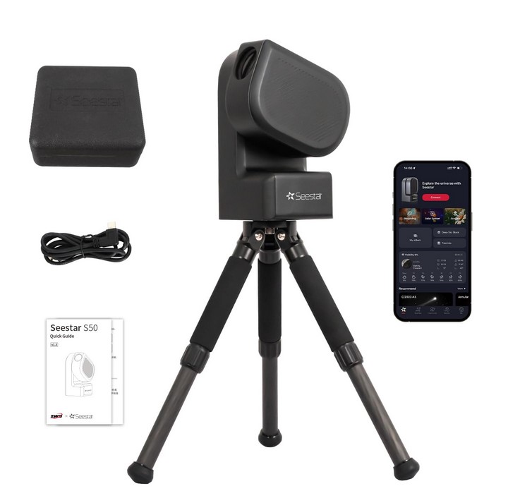 ZWO Seestar S50: l’astrofotografia diventa intelligente - Smartertech.it ZWO Seestar S50: l’astrofotografia diventa intelligente